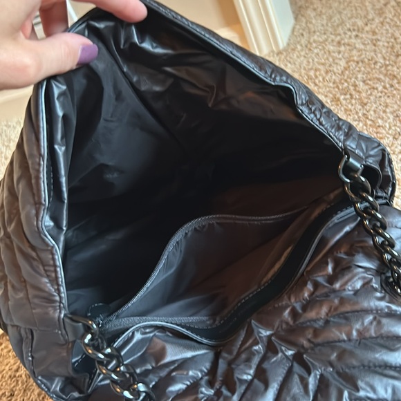 Rebecca Minkoff Edie Nylon Quilted Backpack – Black - Picture 11 of 12